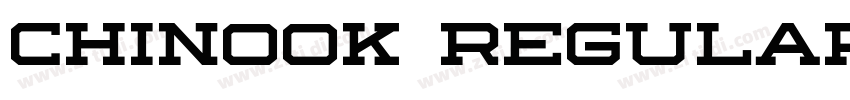 Chinook Regular字体转换